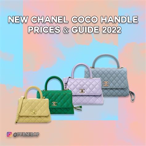 chanel coco handle small price 2022|chanel coco handbag price uk.